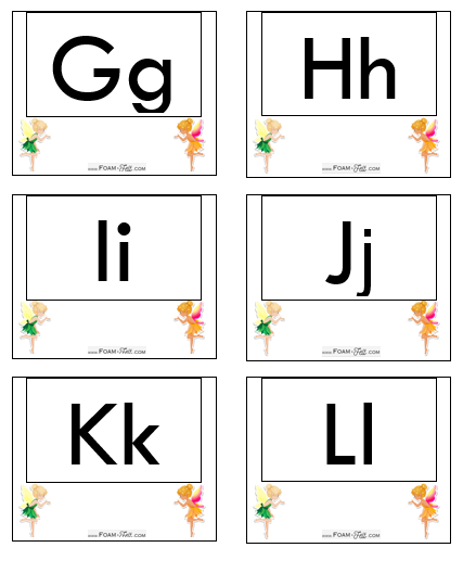 Write the Room-Fairy-Alphabet Activity Digital Download