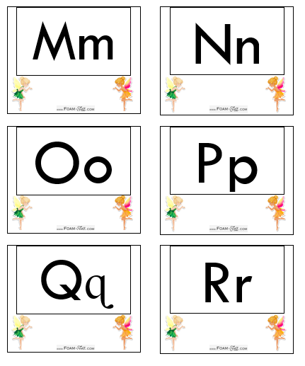 Write the Room-Fairy-Alphabet Activity Digital Download