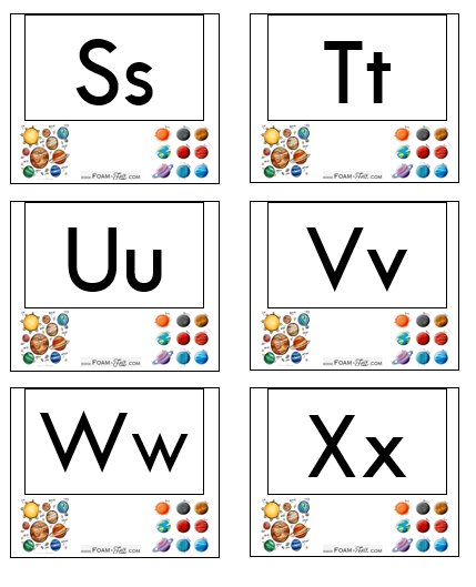 Write the Room-Space-Alphabet Activity Digital Download