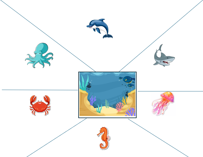 Match, Sort, Pattern, & Play-Ocean Themed Activity for Kids Digital Download