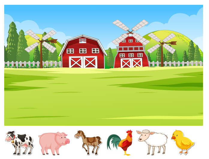 Match, Sort, Pattern, and Play- Farm Themed Activity for Kids Digital Download