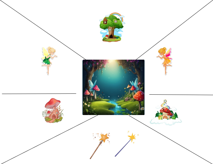 Match, Sort, Pattern, and Play-Fairy Themed Activity for Kids Digital Download