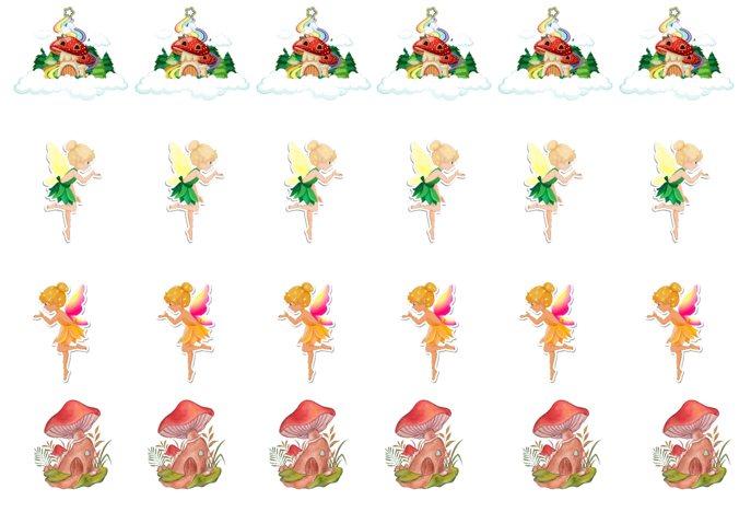 Match, Sort, Pattern, and Play-Fairy Themed Activity for Kids Digital Download