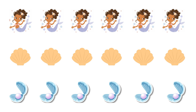 Match, Sort, Pattern, and Play-Mermaid Themed Activity for Kids Digital Download