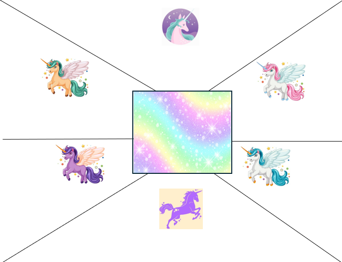 Match, Sort, Pattern, and Play-Unicorn Themed Activity for Kids Digital Download