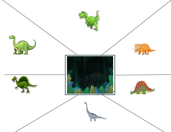 Match, Sort, Pattern, and Play-Dinosaur Themed Activity for Kids Digital Download