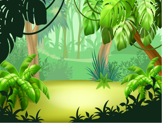 Jungle Themed Sensory Table Digital Download