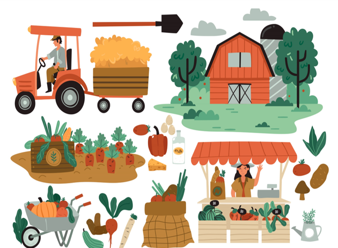 Farm Themed Sensory Table Digital Download