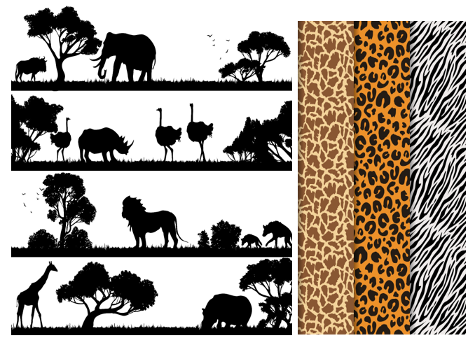 Safari Themed Sensory Table Digital Download