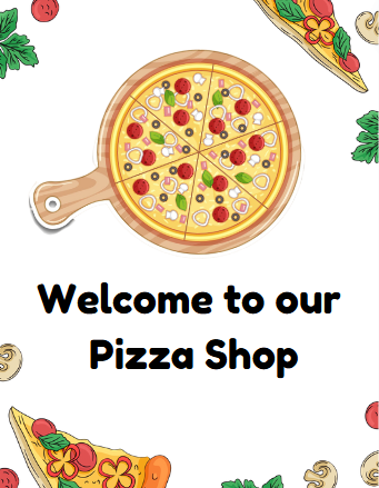 Pizza Shop educational digital download