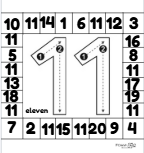 Number Cycles Curriculum Worksheets