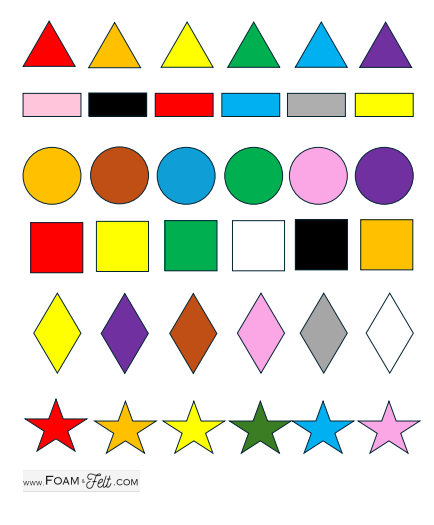 Write the Room- Valentines- Shapes and Colors Activity Digital Download