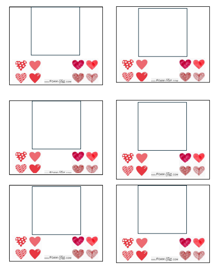 Write the Room- Valentines- Color Your Own Shapes and Colors Activity Digital Download