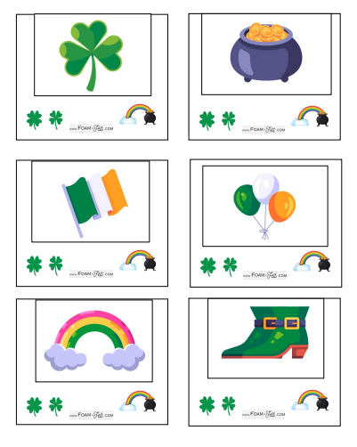 Write the Room- St. Patrick's Day- iSpy Picture Activity Digital Download