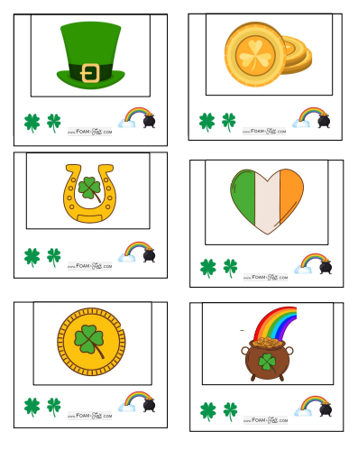 Write the Room- St. Patrick's Day- iSpy Picture Activity Digital Download