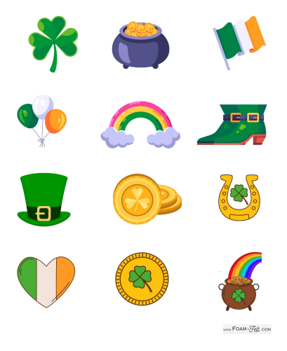 Write the Room- St. Patrick's Day- iSpy Picture Activity Digital Download