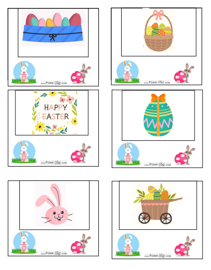 Write the Room- Easter- iSpy Picture Activity Digital Download