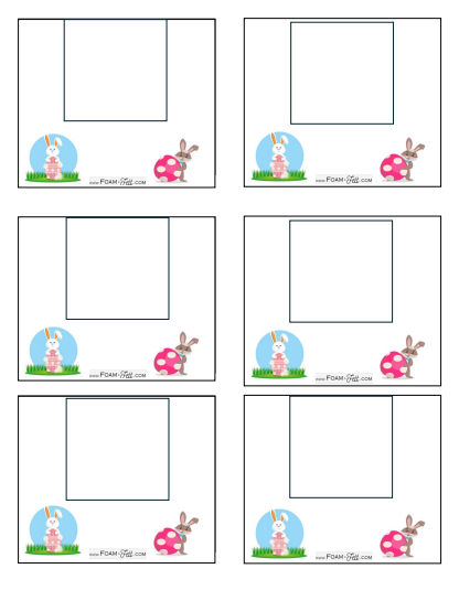 Write the Room- Easter- Color Your Own Shapes and Colors Activity Digital Download