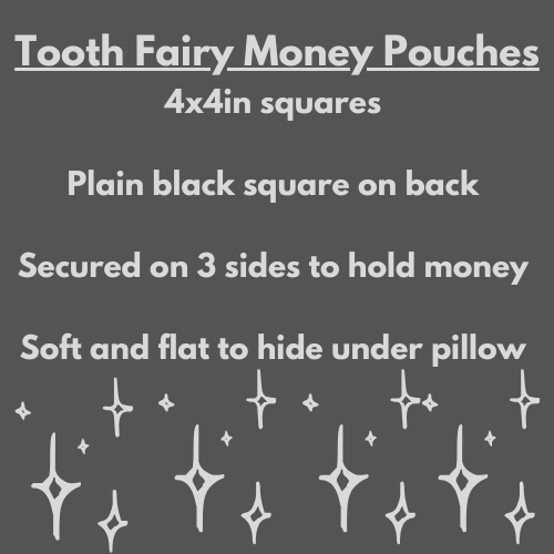 Tooth Fairy Money Pouch- Treasure