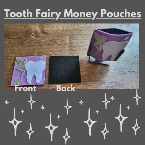 Tooth Fairy Money Pouch-Fairy-Purple